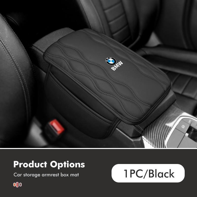 For BMW Car Armrest Box Pad Center Console Arm Rest Protector Cover Storage Pocket Elbow Rest Cushion X3 X5 M5 M3 E46 E90 E60