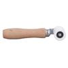 Wood Handle Wallpaper Roller Flat Pressure Roller Smoothing Tool Nonslip Edge Seam Roller Decorating Tool Width 40/28mm