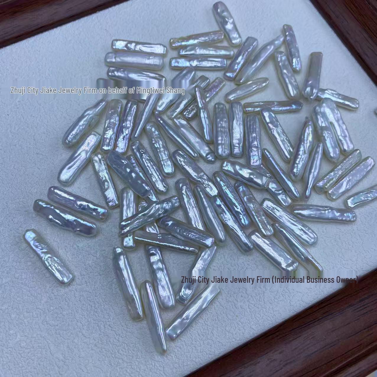 Натуральный пресноводный барочный жемчуг серебристый без сверления неправильной формы бусины для DIY ювелирных изделий Summer 2025