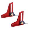 Precisions Height Rule with Magnetic Base Woodworking Altimeter Versatile Aluminum Height Depth Gauge for Woodworker