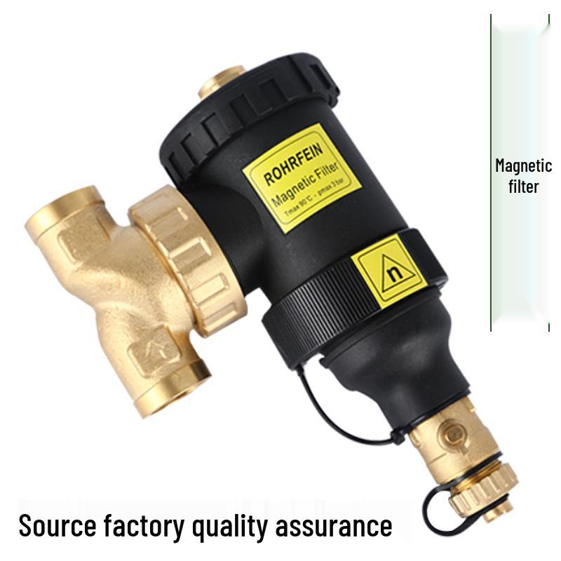 Wall-Mounted Magnetic Boiler Filter for Underfloor Heating and Commercial Use