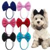 Bunte Hundehaarspangen-Stirnbänder Haarband Haustierkostüme Verstellbare Haarschleifen für Haustiere Valentinstag