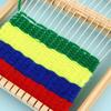 Handmade DIY Children's Wool Knitting Machine: Educational Wooden Toy for Science and Technology Exploration