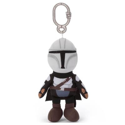 TAKARATOMY Star Wars Charakter Plastikhaken Maskottchen Mandalorianer Din Djarin Plüschtier Höhe 15cm A.R.T.S ca.