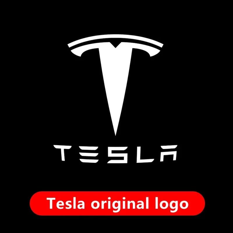 

Автомобильная наклейка 2025 Новая Tesla 2 шт. Для Tesla Model Y 3 S X Дверь Светодиодный проектор логотипа Подсветка двери Супер яркий Приветственный свет Лазерный Sh 2PCS