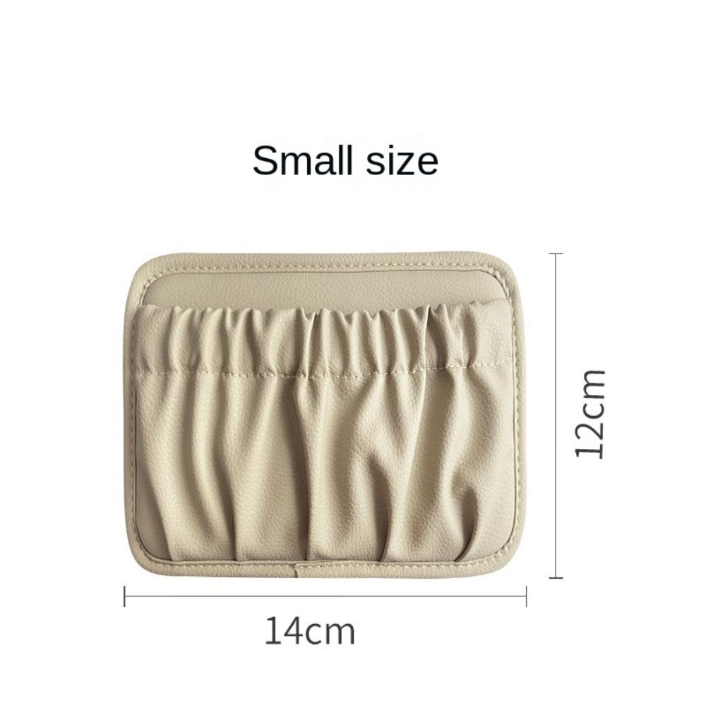 

Автомобильная сумка для хранения Клейкая кожа Автомобильный органайзер Консоль Ящик для хранения на сиденье Липкий карман Автомобильный аксессуар для хранения Декор салона автомобиля