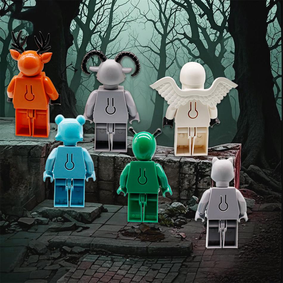 99 Nights In The Forest Deer Building Blocks Set 99 Nights In The Forest Deer blocks for girl boys Toys Christmats Gifts