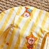 1 Set Kattenkostuum met Sterrenprint Gele Witte Gestreepte Hoed en Kant Ruffle Katten Slab Cute Huisdier Bandana Slab Outfit voor Katten Kleine Middelgrote Honden