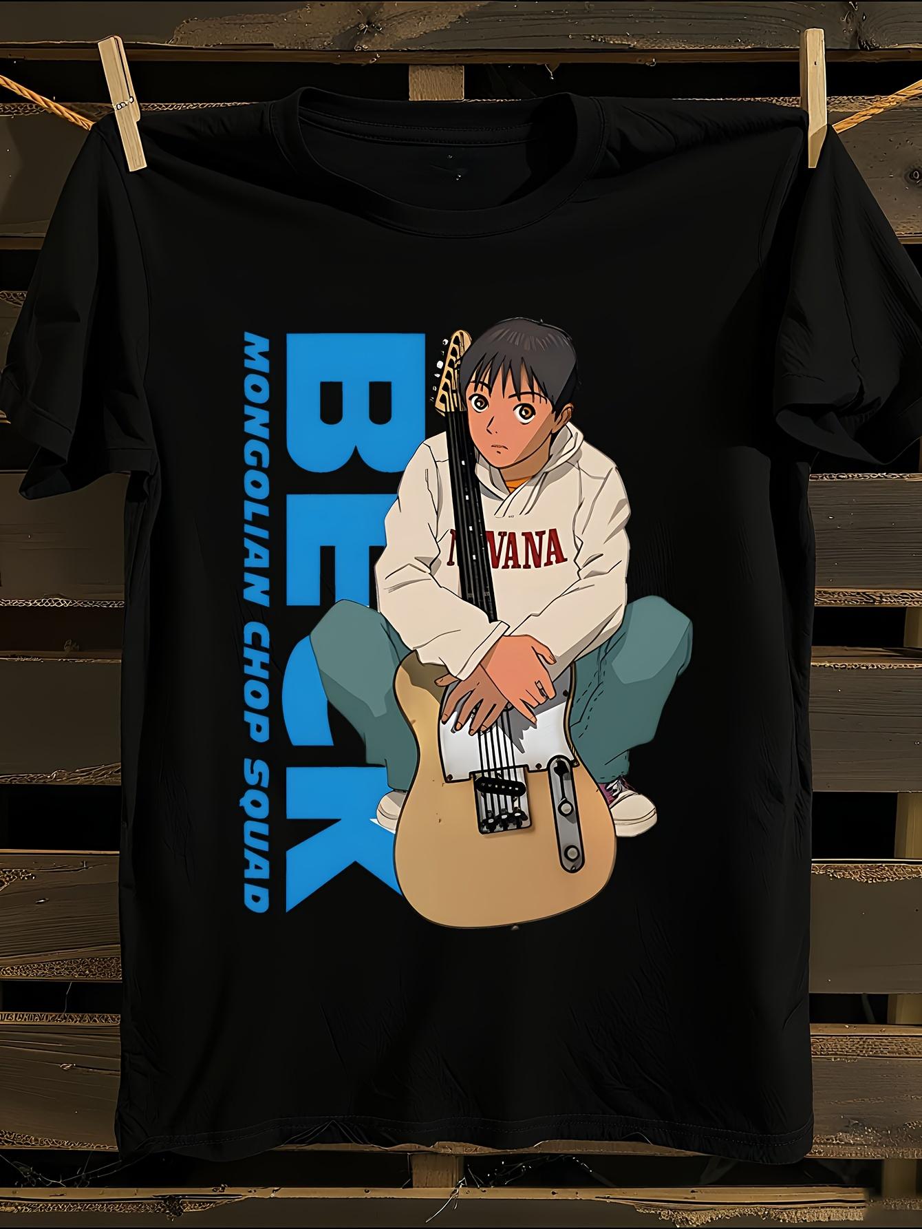 FLCL NANA Anime Graphic T-shirt L