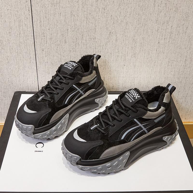 Autumn and winter new dad shoes female student sports shoes Internet celebrity casual women's shoes versatile thick sole increase dad