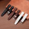 17mm 19mm dla zegarka SWATCH Pasek do zegarka Pasek do zegarka ze skóry bydlęcej Oryginalny dla Mężczyzn Kobiet Wodoodporny Sportowy Zamiennik Akcesoria do zegarków