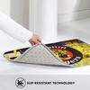Hanshin Tigers entrance and Fluffy bath mud removal mat for the or mat, stylish, non-slip, washable, quick-drying, absorbent, washable. mat, bathroom,