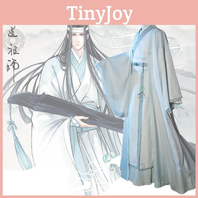 Exquisite Lan Wangji Cosplay Costume From Modao Zushi For Stylish Anime Enthusiasts