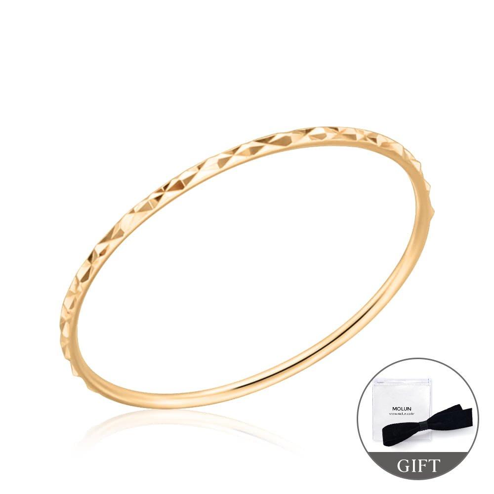 [Molun] 14K/18K Daily Diamond-Cutting Ring Mor39699