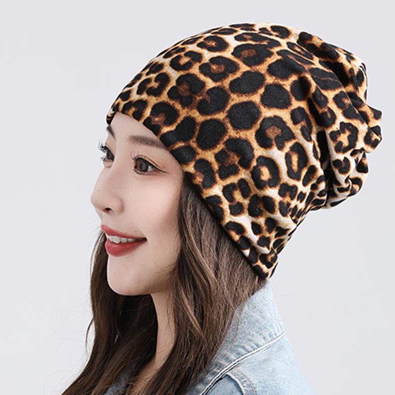 Autumn & Winter Multifunctional Double-Layer Twisted Neck Scarf Hat Mask