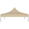 Toit de Tente - VIDAXL - 2x2 m - Oxford Résistant aux UV - Beige - Pliable