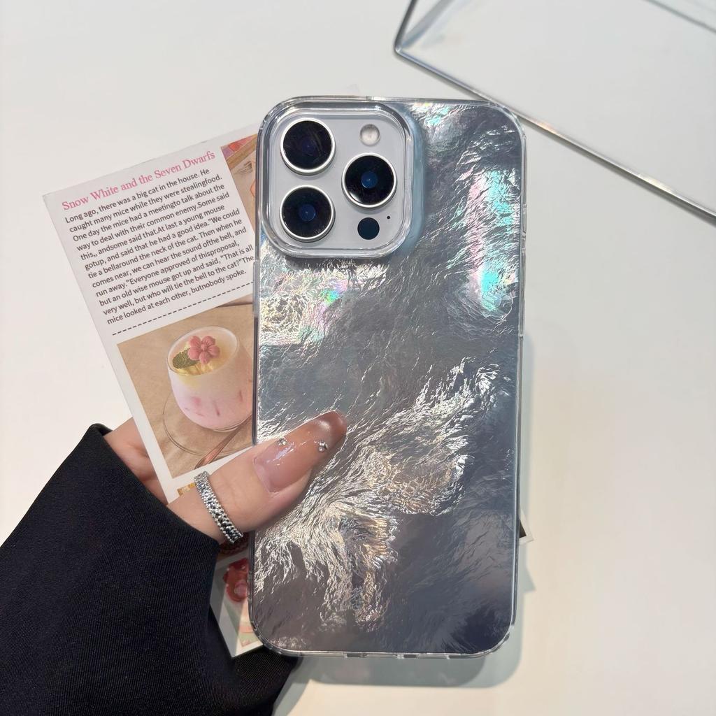 Tin Foil Pattern IMD Suitable for iPhone17 Mobile Phone Case Apple 16promax1311121415 Protective Case Colorful