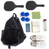 Pickleball Backpack for Men Women Adjustable Crossbody Sling Pickleball Paddle Bag with Water Bottle Holder for Tennis Pickleball Gears