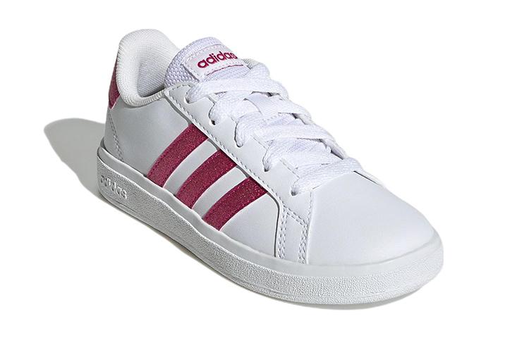 Adidas Grand Court 2.0 Big Kid 'White Real Magenta' GY4764