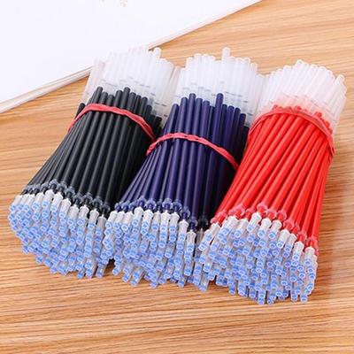 20/60 pezzi di ricarica per penna gel, tubi per ago d'inchiostro, 0,5 mm, materiale scolastico per ufficio