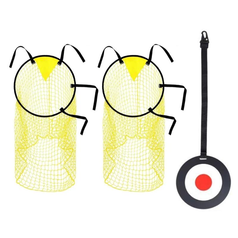 Football Goal Shootings Targets Disc with Targets Net Sport Goal Soccer Trackers Football Training Goal Equipment