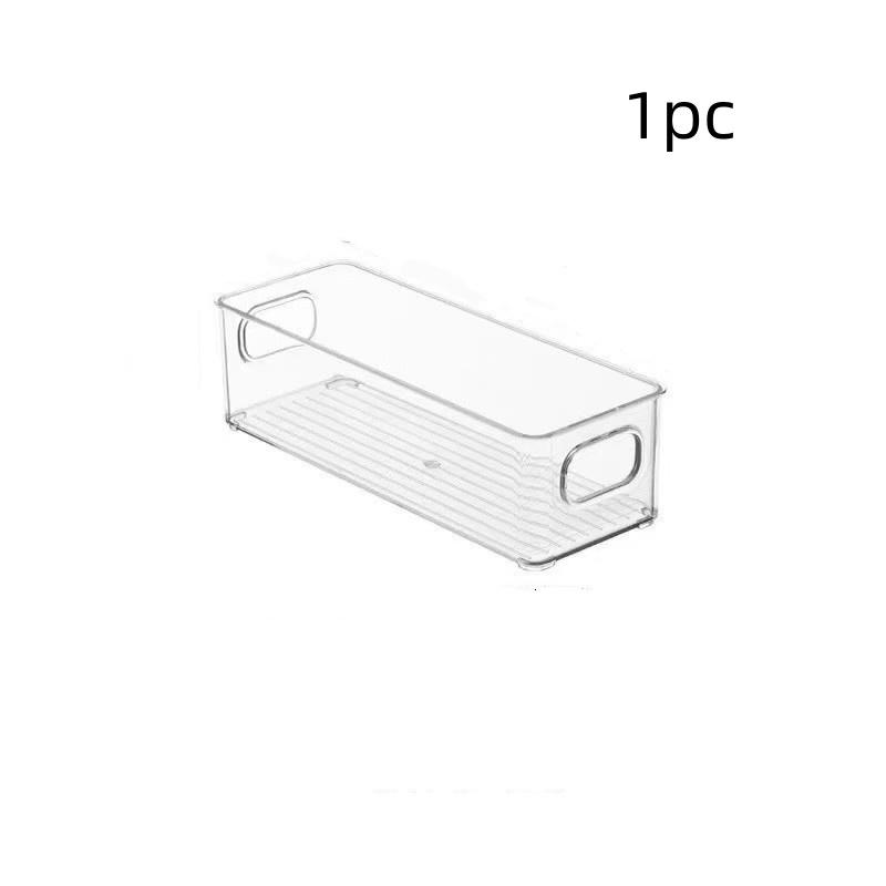 1Pc/Transparent Acrylic Storage Box Rectangular Desktop Cosmetics Large Capacity Simple Storage Box