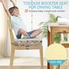Almofada Elevatória para Cadeira Infantil Almofada de Assento Elevada para Crianças Almofada Antiderrapante para Crianças Almofadas para Cadeirão de Bebé com Cinto Ajustável