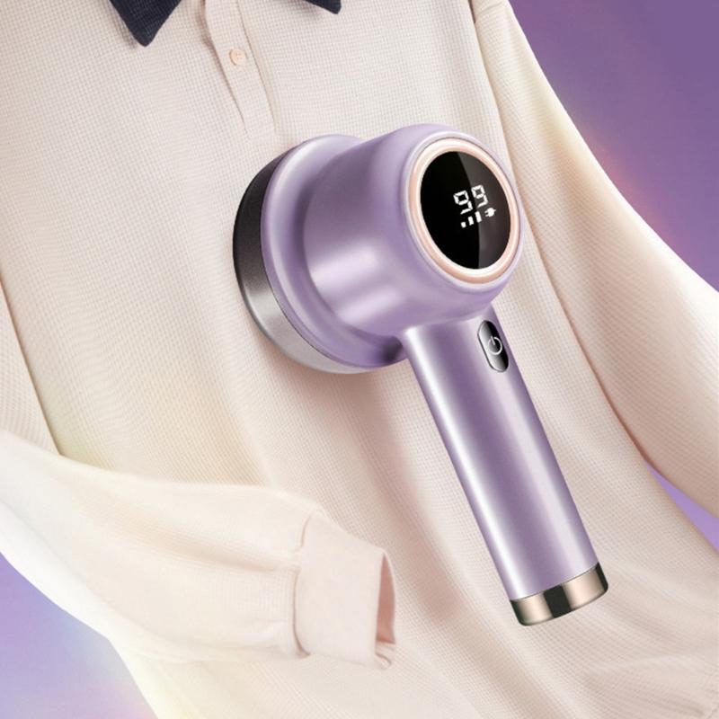 Quick Lints Removers Effective Fluff Removers LED Digital Display Fabric Groomers Fabric Shavers for Clothing and Furniture