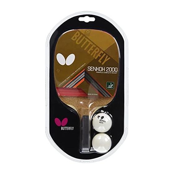 Butterfly Table Tennis Racket Senko J.T.T.A. (Japan Table Tennis Association) Officially Recognized for Leisure