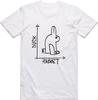 Lustiges Herren T-Shirt Kaninchen Ente Design Reguläre Passform 100% Baumwolle Tee