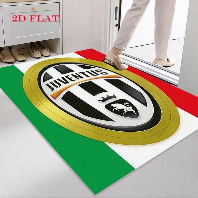 Tappeto Rug Juve per Soggiorno Camera da Letto Casa Decorazione Divano, Tappetino Antiscivolo per Giochi Bambini