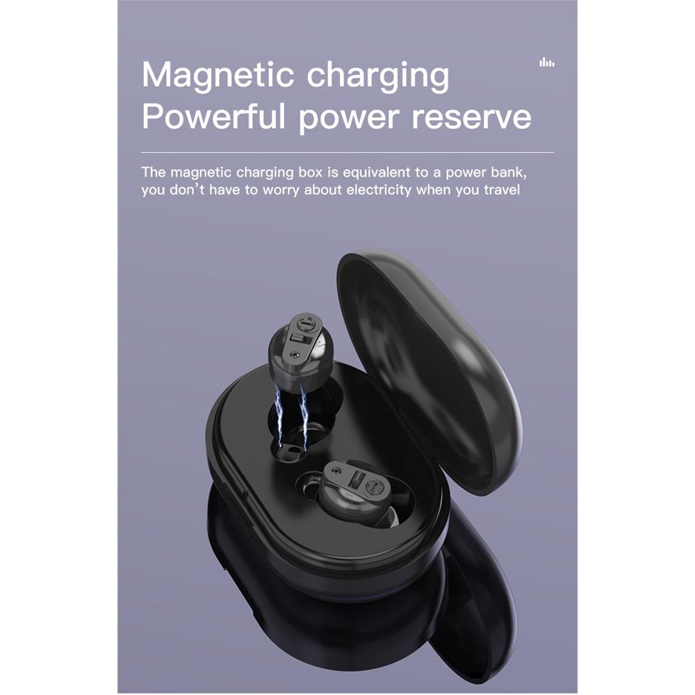 Hörgerät für ältere Menschen Bluetooth-Aussehen Schallverstärker Magnetische Ladekammer Schallkollektor