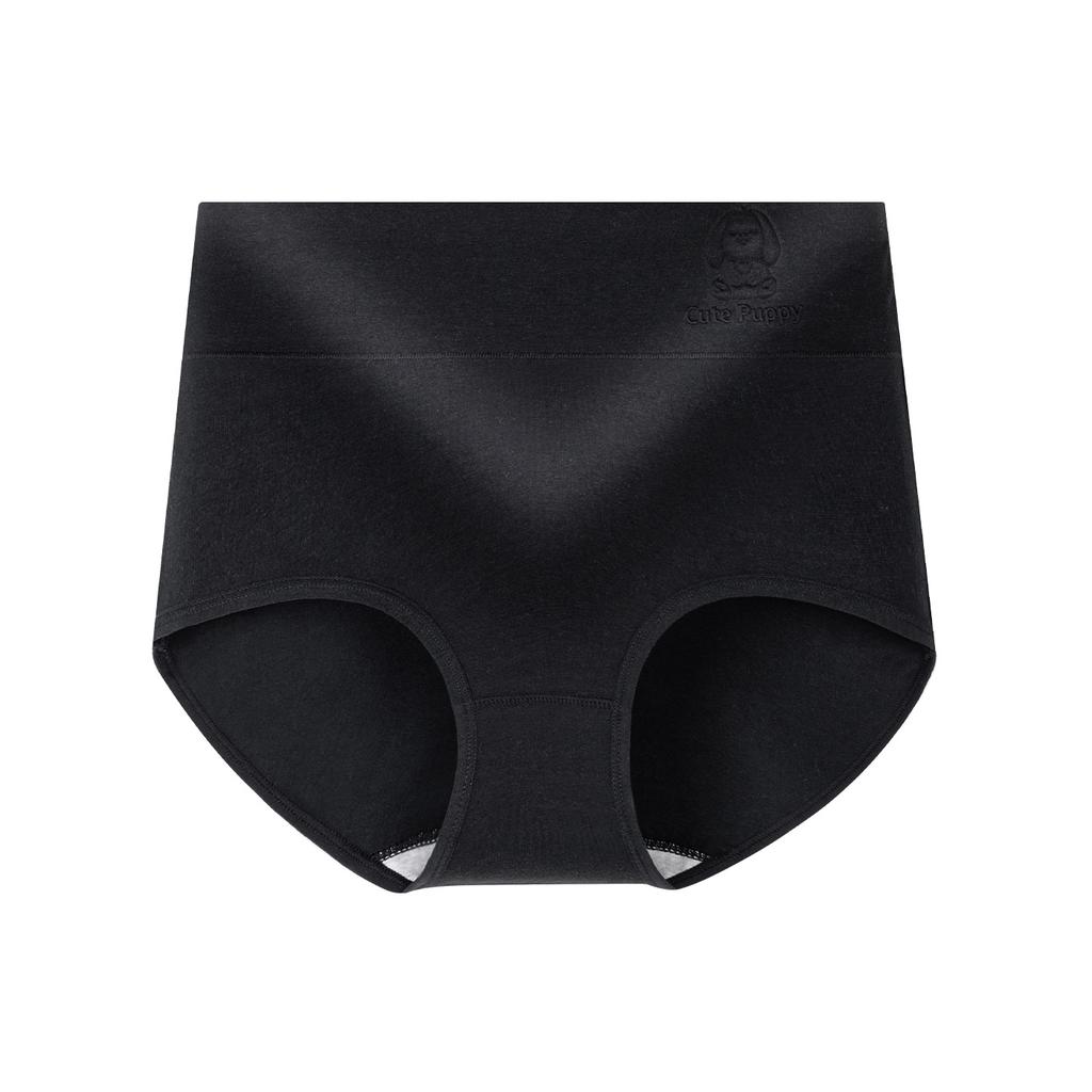 Big Size Ladies Spring and Autumn Pure Cotton 10A Anti  Bacteria High Waist Belly Triangle Briefs