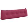 Back Cushion Burgundy Red 160 X 24 X 50 Cm Velvet