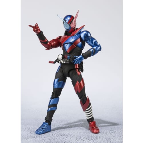 TAMASHII NATIONS S.H.Figuarts Kamen Rider Build Rabbit Tank Form, Approximately 145mm, ABS & PVC, Painted Action Figure