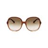 Damen Mehrfarbige Runde Sonnenbrille Adriyanna S