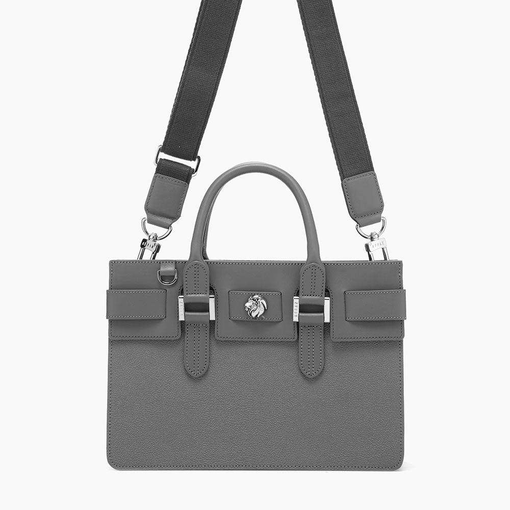 Affaz Nonno Medium Tote Grey