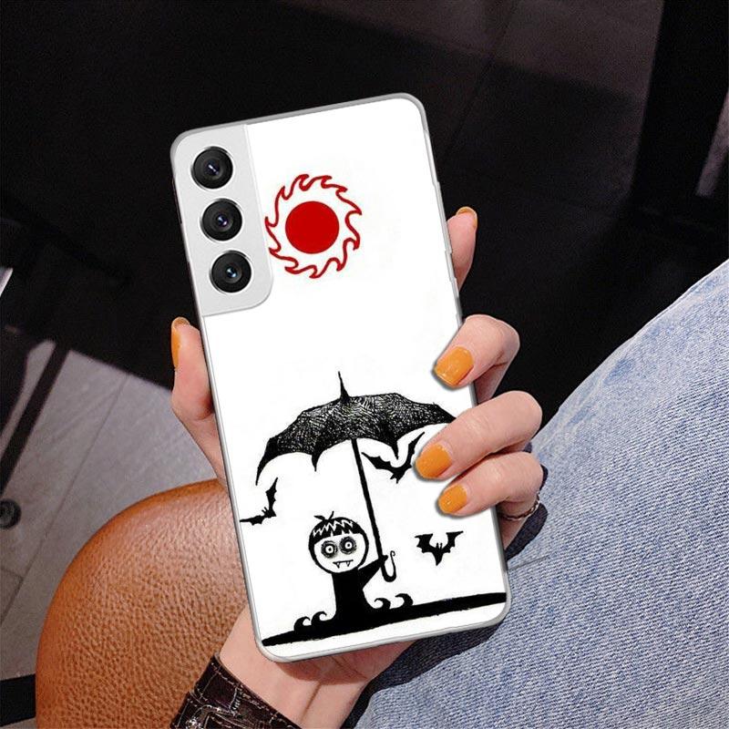 Gothic Vampire Scarlet Art Phone Case For Samsung Galaxy S24 S25 Edge S26 Ultra S23 S22 S21 Plus S20 FE + Personalized Print Cov
