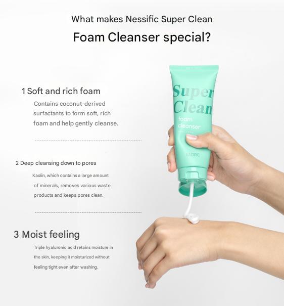 NACIFIC Super Clean Foam Cleanser (50ml)