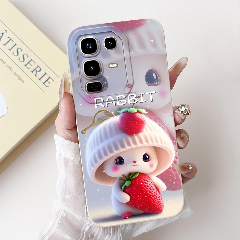 6.78" For Infinix Note 50s X6870 Back Cover For Infinix Note 50s Case Luxury Fashion Lover Cartoon Cool Painted Silicone Bumper