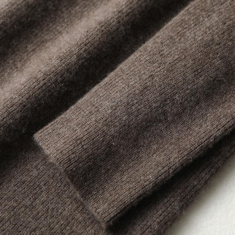 Women Sweater Dress 100% Wool MODERN NEW SAGA O-neck Knit Long Pullover Winter Jumpers Wool Long Dress Female