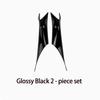 Suitable for BMW 5 Series G30 Door Handle Inner Cover G30 G38 F90 M5 530i M Sport 540i Protective Carbon Fiber Black 2-piece Set