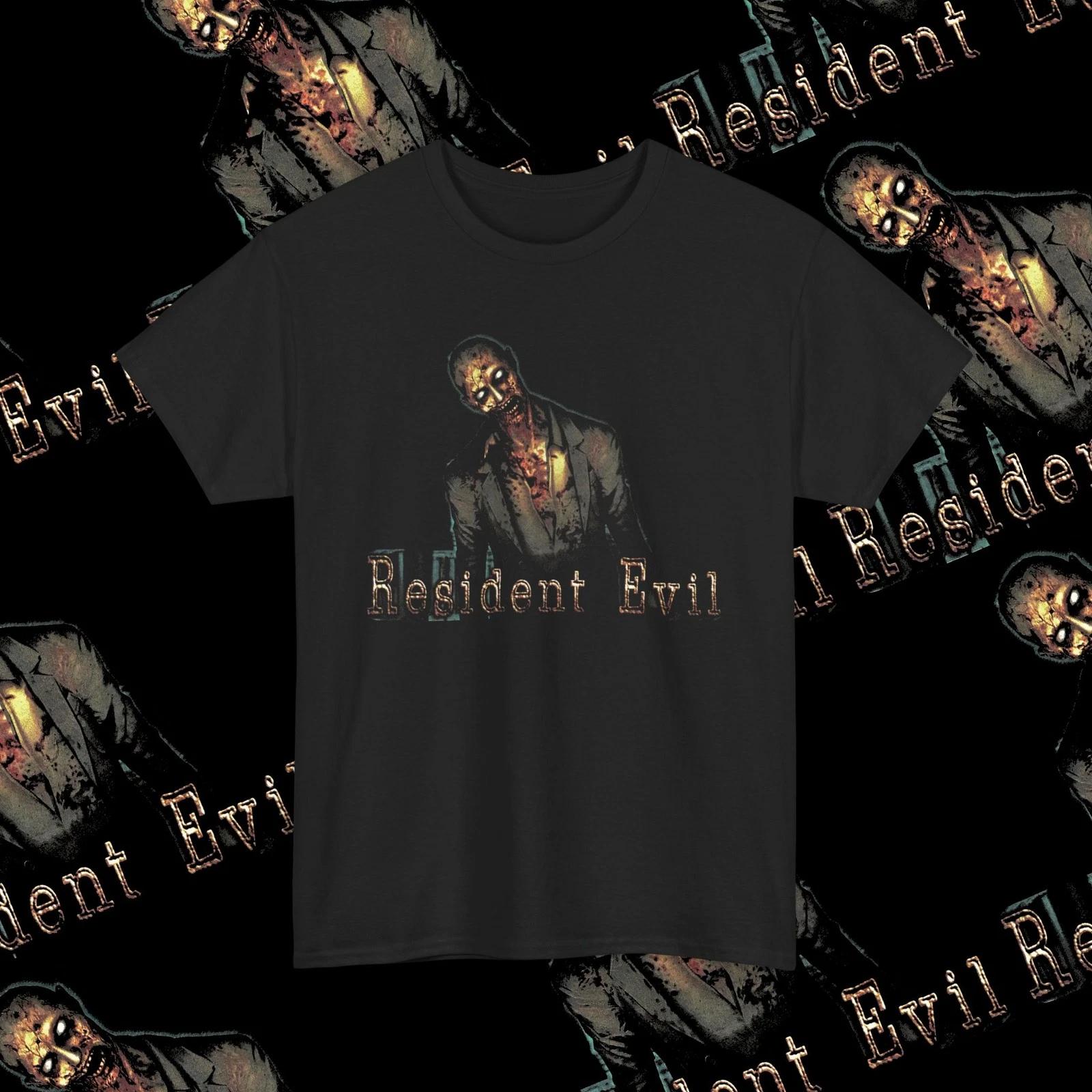 Resident Evil Video Game T-Shirt, Survival Horror Video Game Shirt 2XL