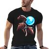 Three Capybara Moon Funny Capybara Meme Mystical Capybara Tshirt Outdoor Working Tshirt
