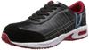 Nissin Rubber Hyper V Work with Toe Size #206 Shoes, Oil-Resistant, Non-Slip, Lightweight, Cap, Men's, Black, 26.5