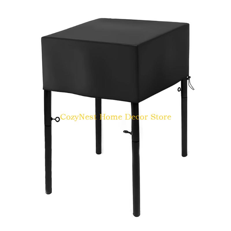 92MF Adjustable Tie Grill Cover Drawstring Oxford Patios Garden Equipment Shelter