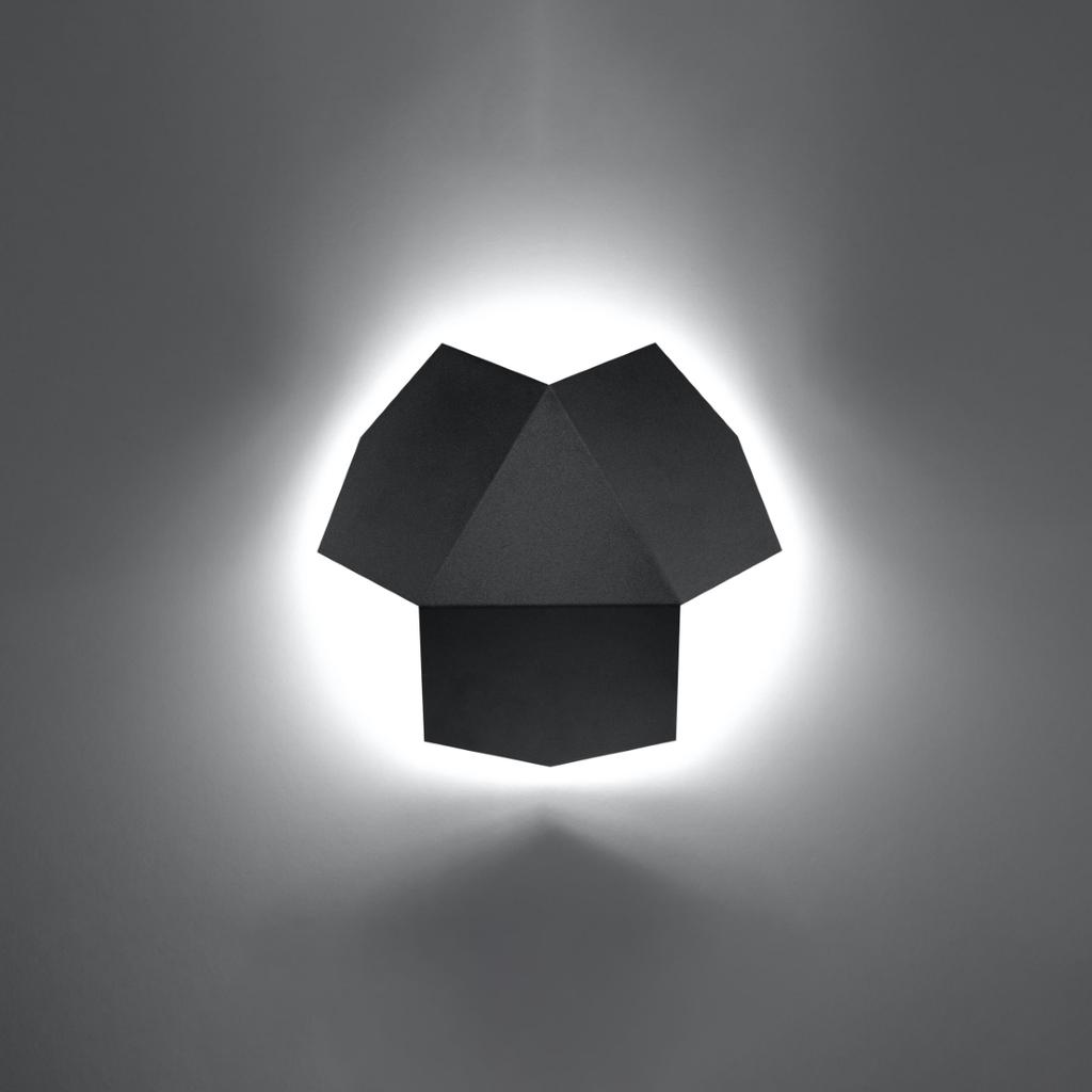 Kinkiet Tre 2 G9 Czarny Sollux Sl.0425