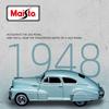 Maisto 1:24 Chevrolet Fleetline Aerosedan 1948 Alloy Car Diecasts Toy Vehicles Car Model Miniature Scale Model Car For Children