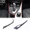 Real Carbon Fiber For BMW 1 2 Series F20 F21 F22 F23 2012-2018 Car Multimedia Panel Gear Shift Trim Stickers Car Accessories LHD