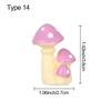 Gift Bonsai Ornament Mini Accessories Mushroom Figurines Gnome Terrarium Miniature Mushroom House Micro Landscape
